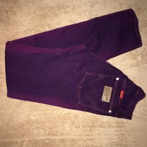 High waisted Wranglers